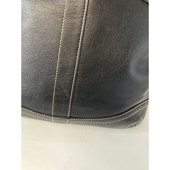 COACH 1452 SMALL SMOOTH LEATHER BLACK CROSSBODY BAG - Picture 5 of 16